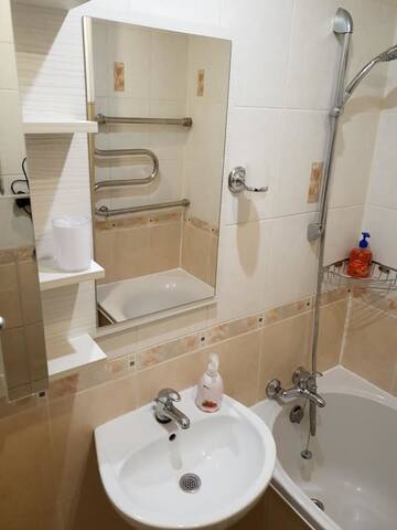 Фото номера Апартаменты с 2 спальнями Апартаменты Apartment on 700-letiya Kobrina 4 г. Кобрин 12