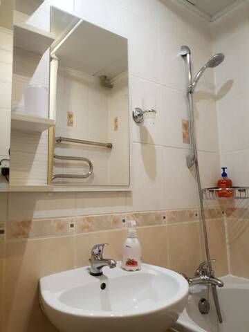 Фото номера Апартаменты с 2 спальнями Апартаменты Apartment on 700-letiya Kobrina 4 г. Кобрин 10